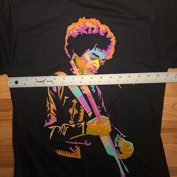 Jimi Hendrix Chuck Boyd Pop Art Graphic T-Shirt Medium - Picture 4 of 5